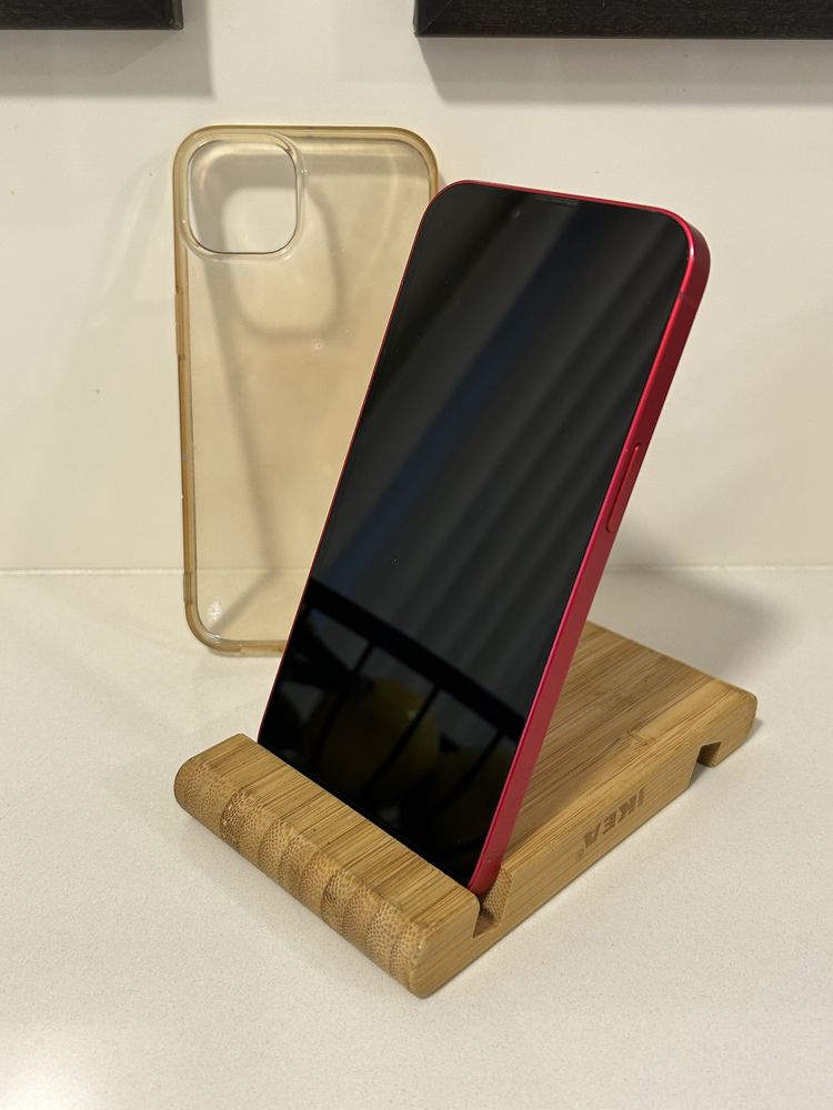 Apple iPhone 14 128GB 84% “ vermelho “ + capa e carregador