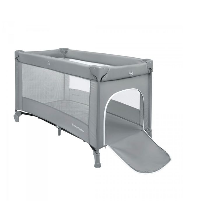 Baby design | Łóżeczko turystyczne | Kojec| szare