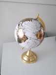 Globo terrestre mapa mundo peça decorativa