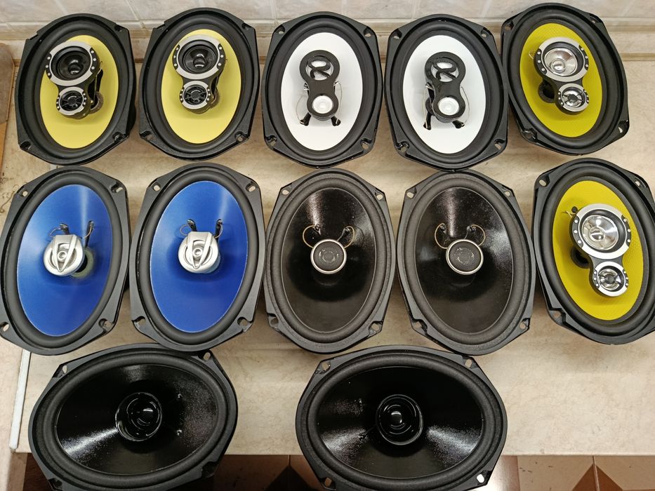 Динамики  6/9 овалы в авто.