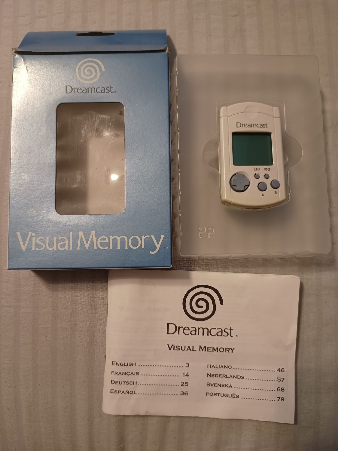 Sega Dreamcast VMU wersja europejska BOX