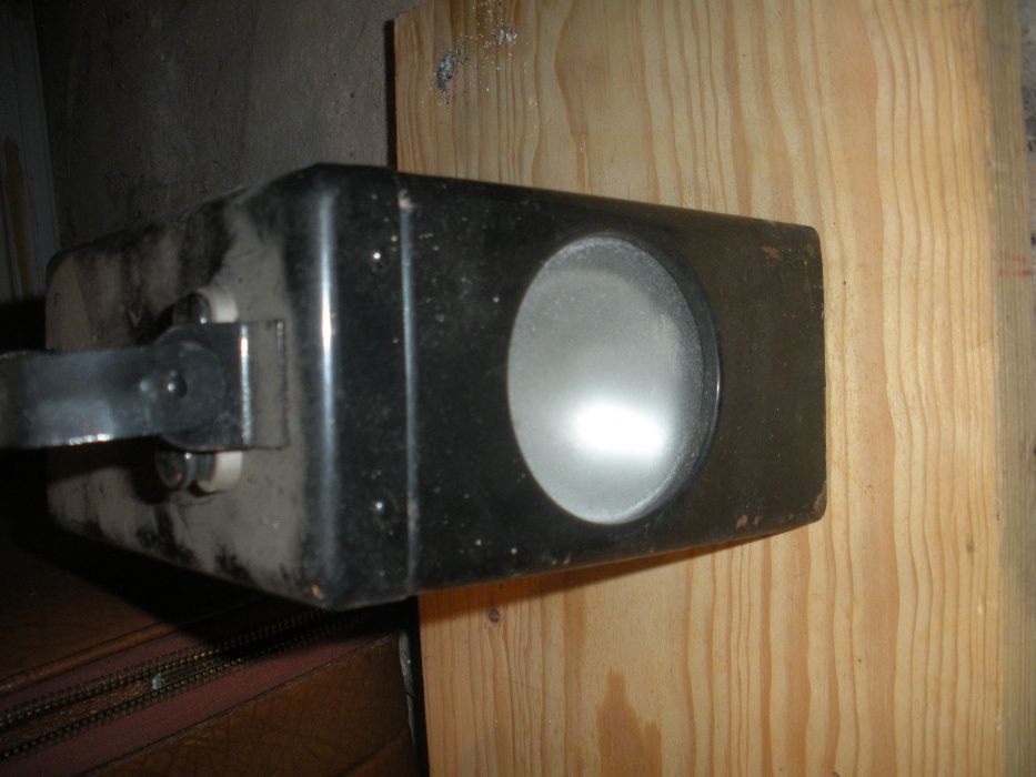 Stara lampa kolejowa albo górnicza PRL