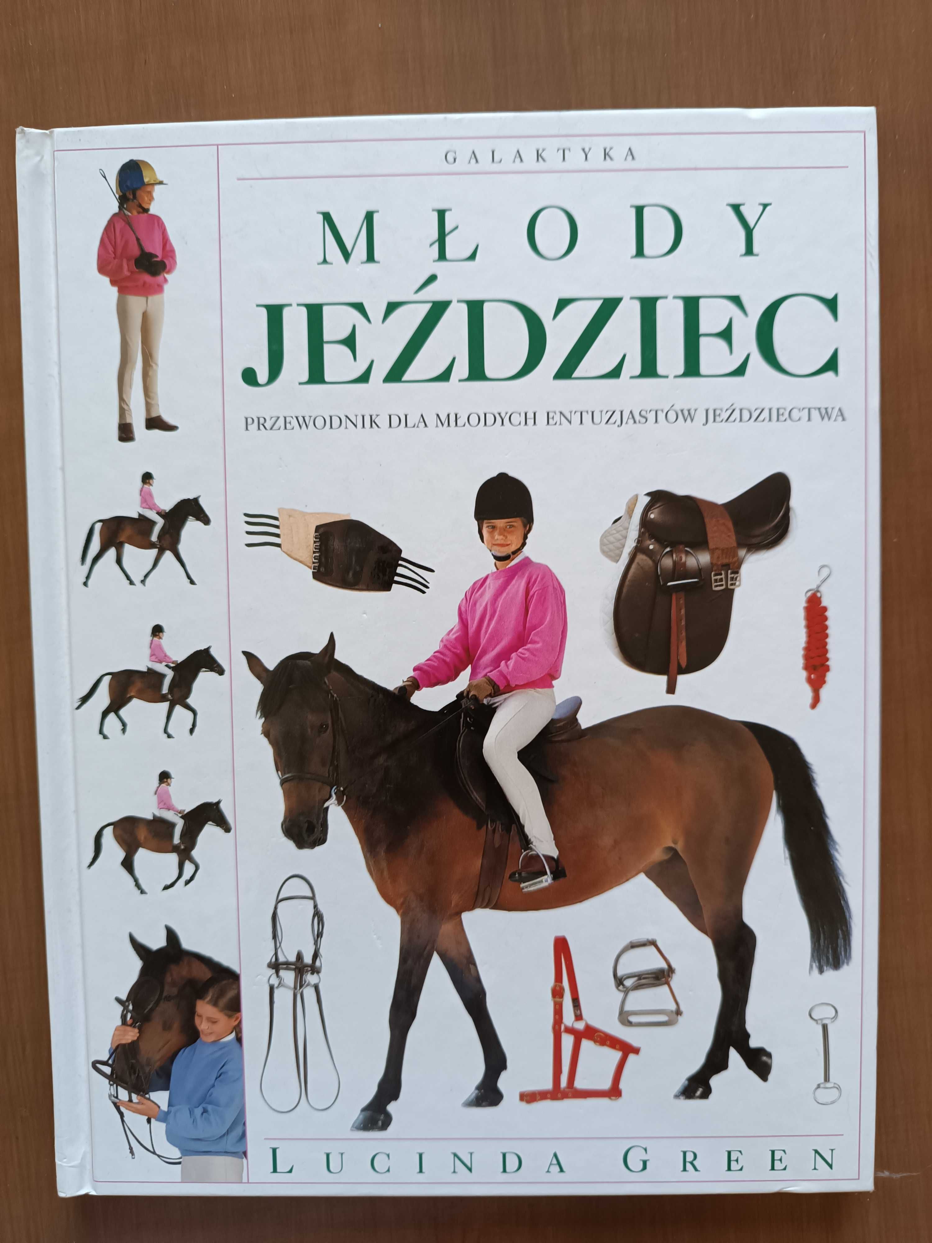 Książka "Młody jeździec" konie