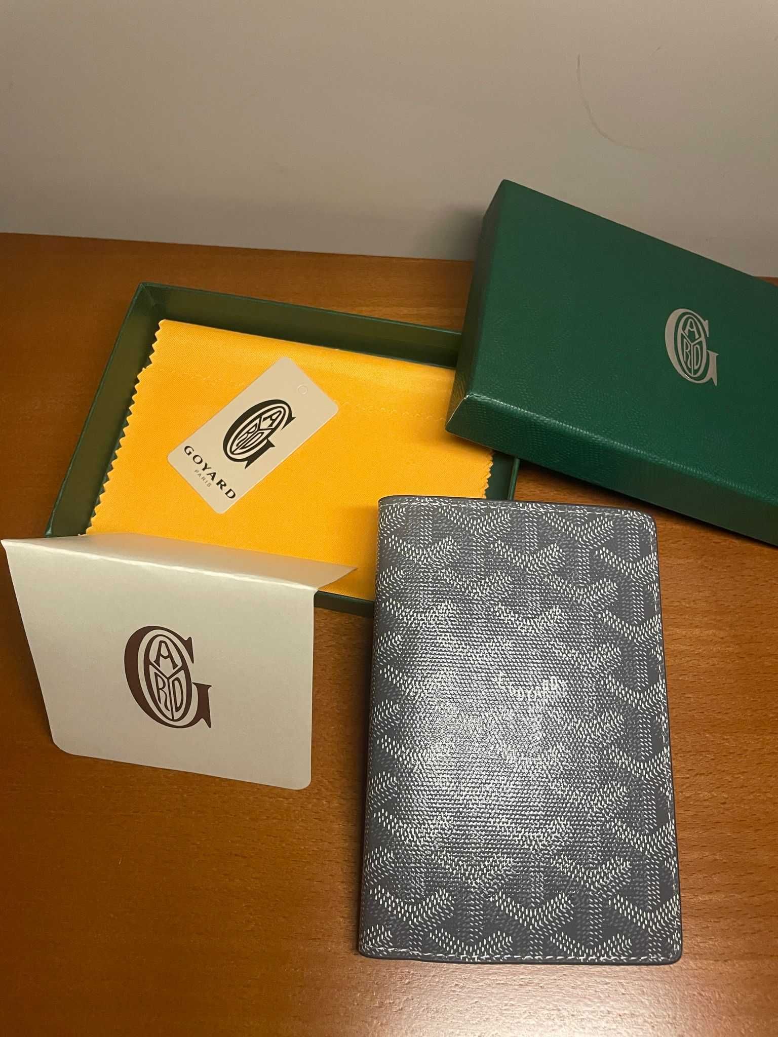 Carteira Goyard Cinzenta, Nova Nunca usada