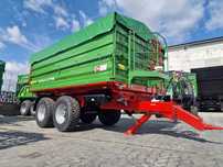 Przyczepa rolnicza 12 TON tandem PRONAT PT512, fabrycznie nowa, 2025