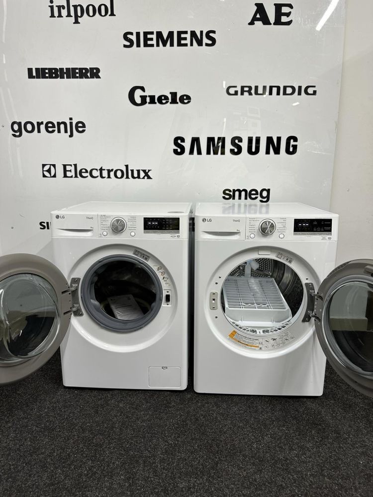 Набір пральна LG F4WV708P1E і сушильна  LG