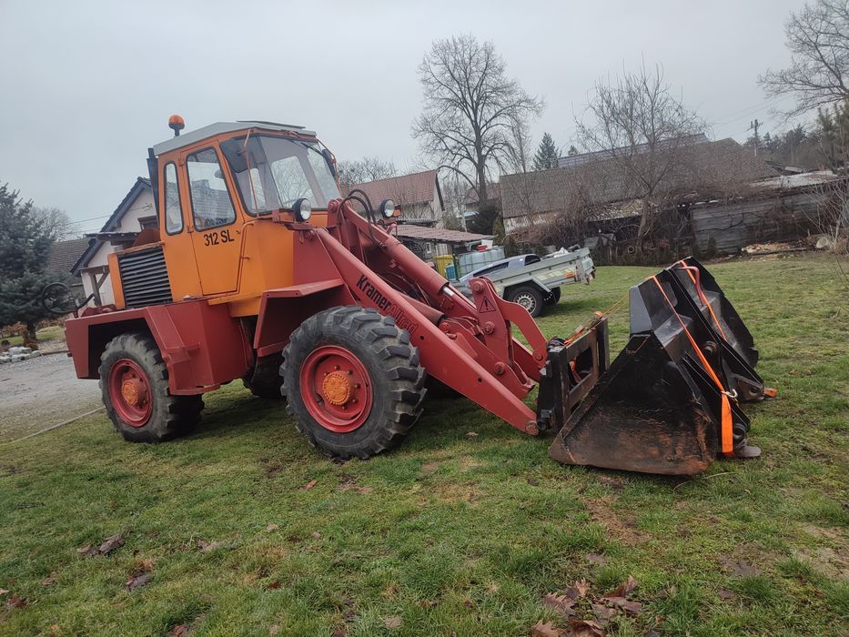 Ładowarka Kramer p312 łamana