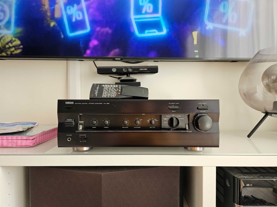 OKAZJA Wzmacniacz stereo bluetooth loudness pilot Yamaha ax 492