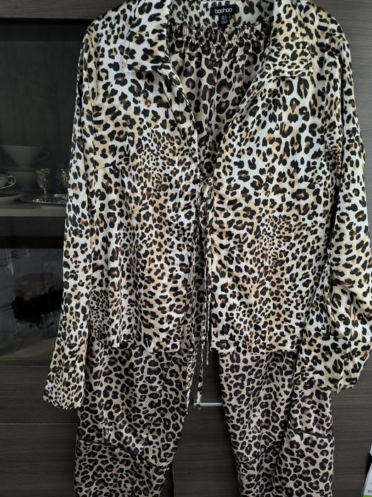 Брюки леопардовий принт Італія Saiph