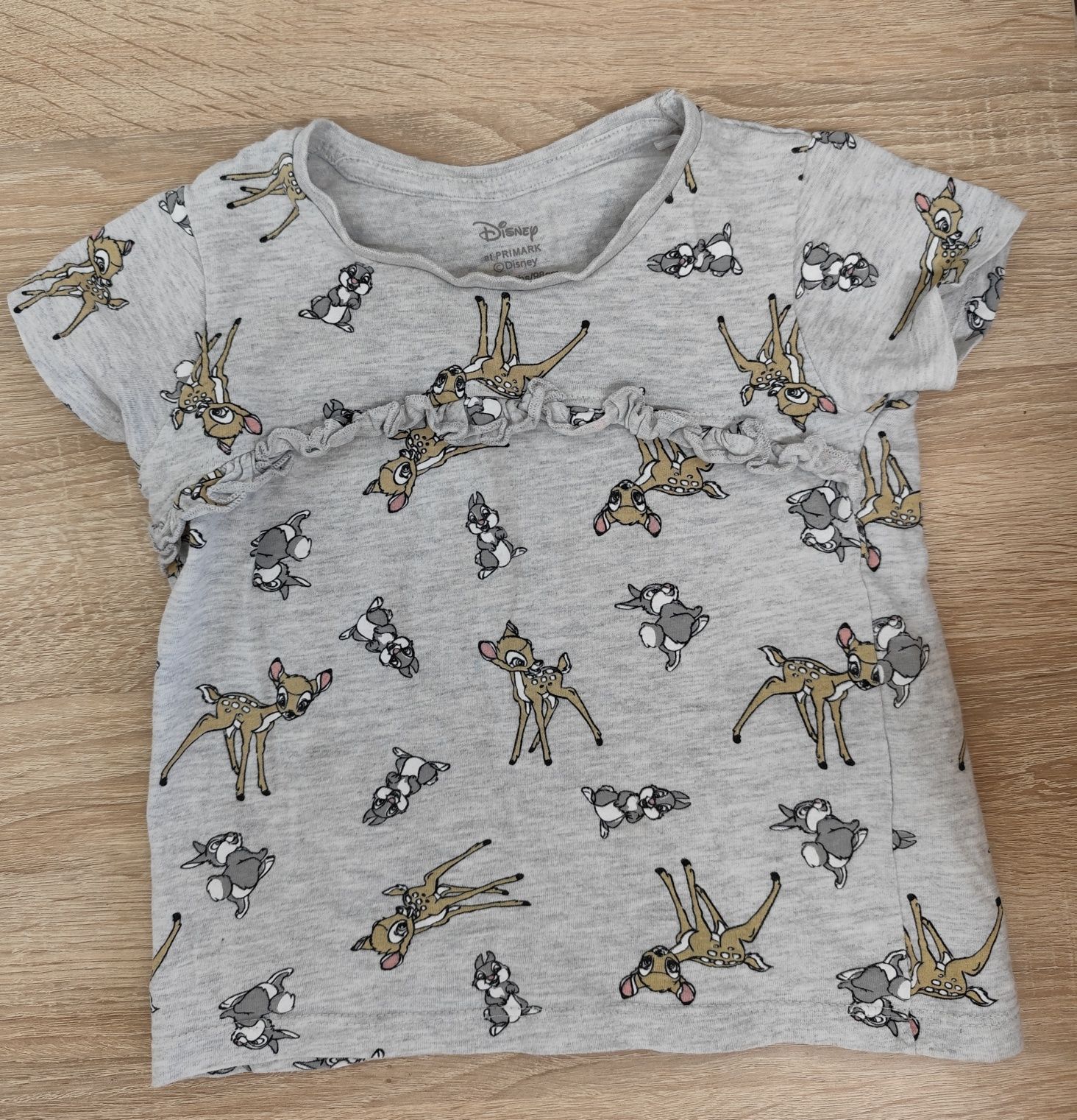 Koszulka T-shirt Bambi dla dziewczynki Disney Primark r. 98