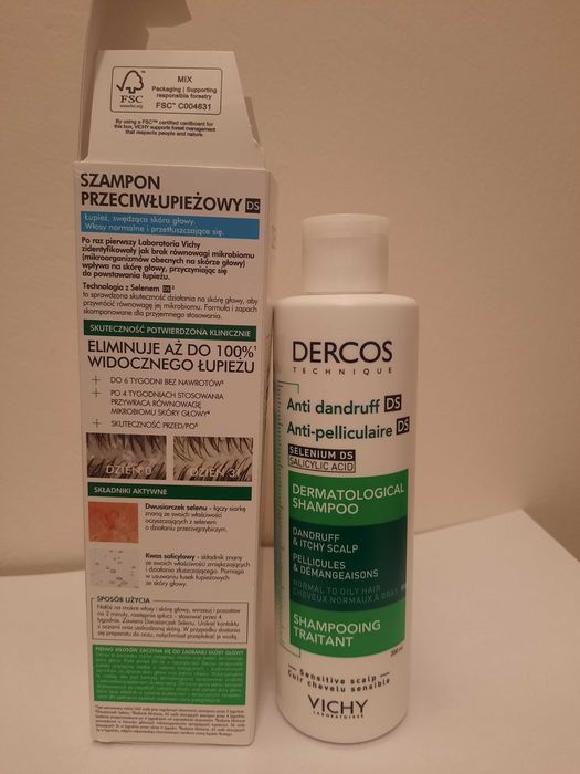 VICHY Dercos szampon