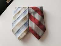 Dwie sztuki krawaty kolorowe