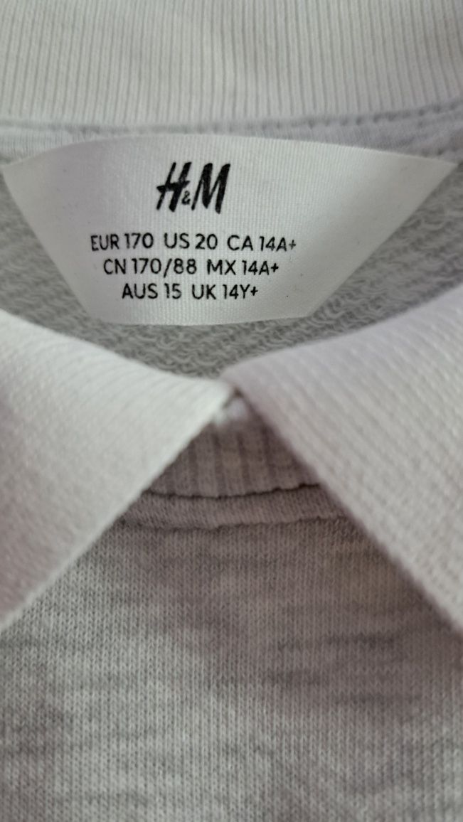 H&M bluza roz.170 dziewczęca