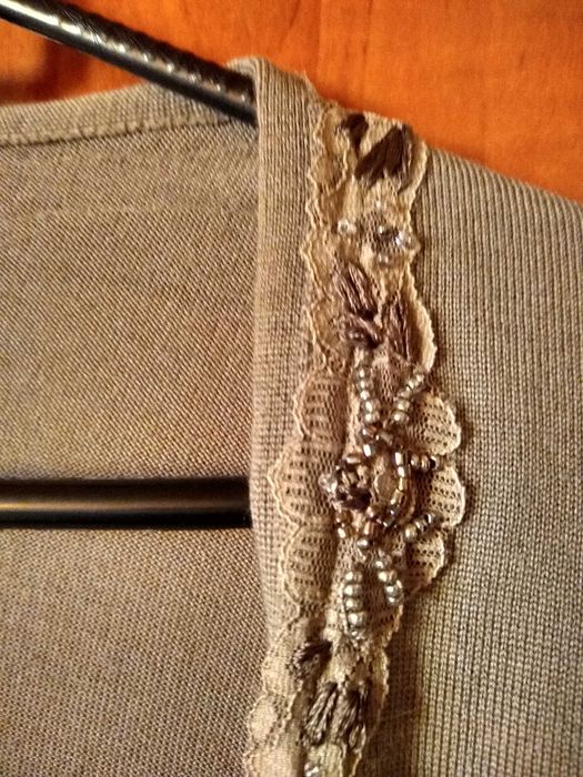 San Martino  Made in Italy  Damski cienki sweter, 100% Merino, Roz. 42