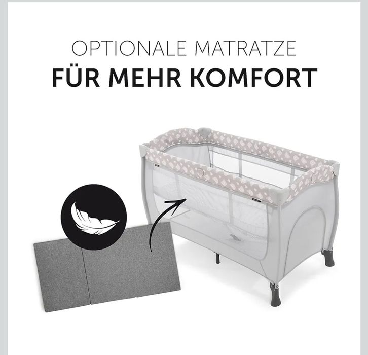 Hauck Sleep N Play Center 7-częściowe łóżeczko turystyczne do 15 kg