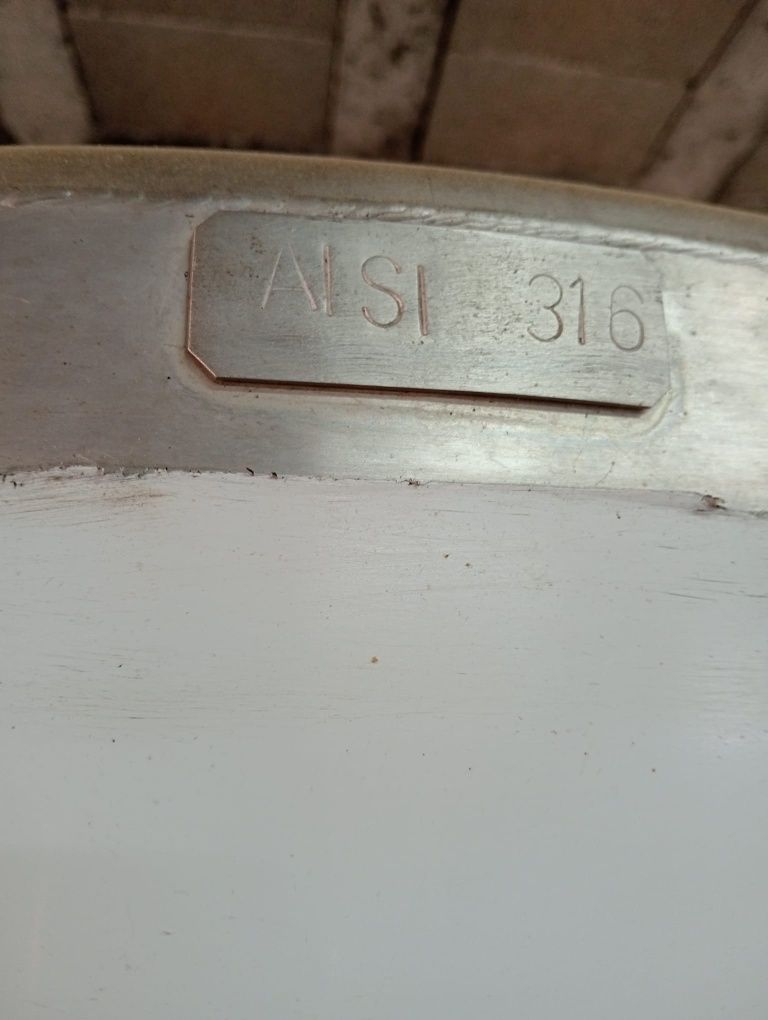 Depósito inox 1500l