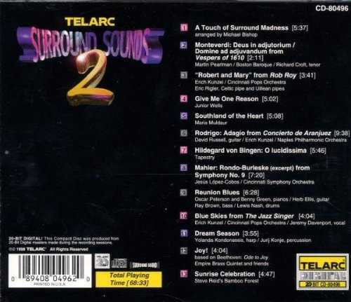 TELARC SURROUND SOUNDS 2 - CD-płyta używana ,stan idealny