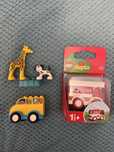 LEGO DUPLO Автобус, пожежна машина, жираф, собачка долматинець