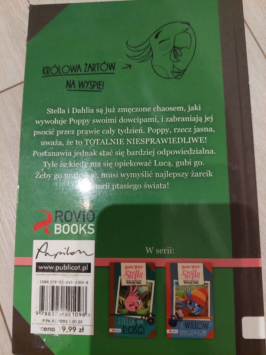 Angry Birds"Stella pamietniki" +"Moja księga naj"