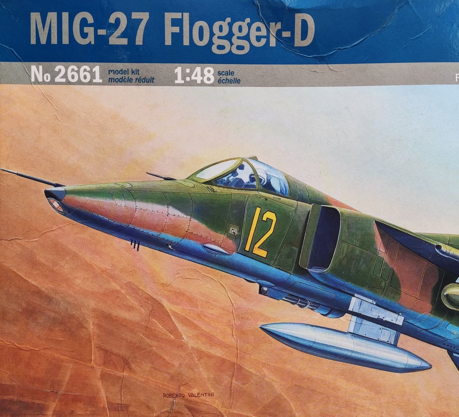 Сборная модель "MIG-27  Flogger-D". ITALERI #2661. 1/48. Новая.