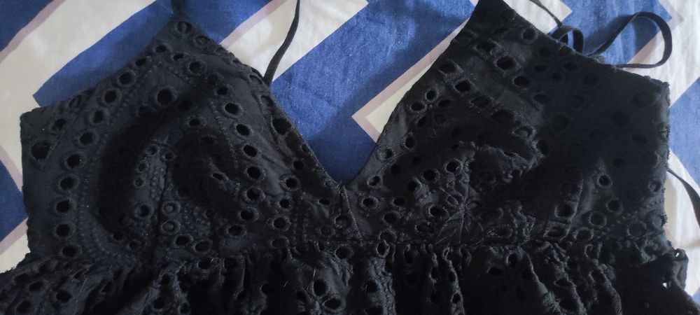 Cарафан h&m женский прошва черный