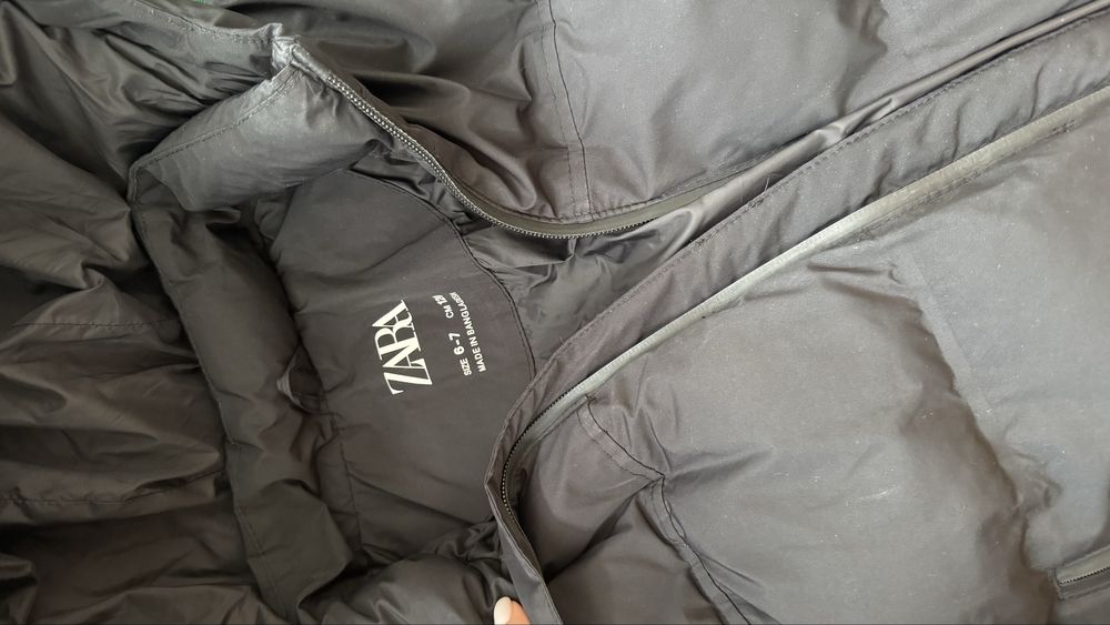 Зимова дитяча куртка Zara 130 зріст