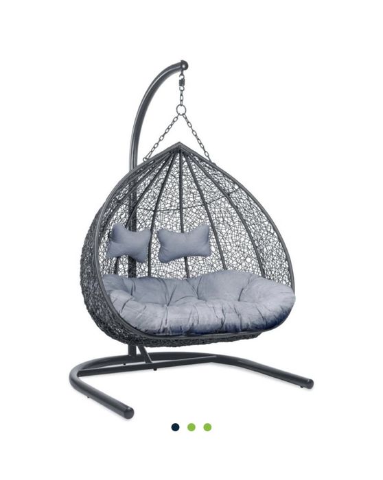 Fotel wiszący luna dwuosobowy