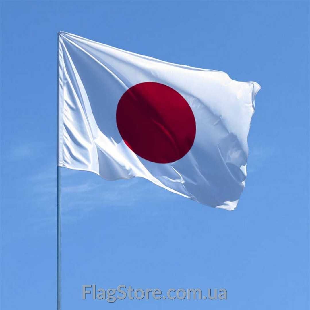 Японский флаг Японии 21*14; 90*60; 150*90 см, японський прапор Японії