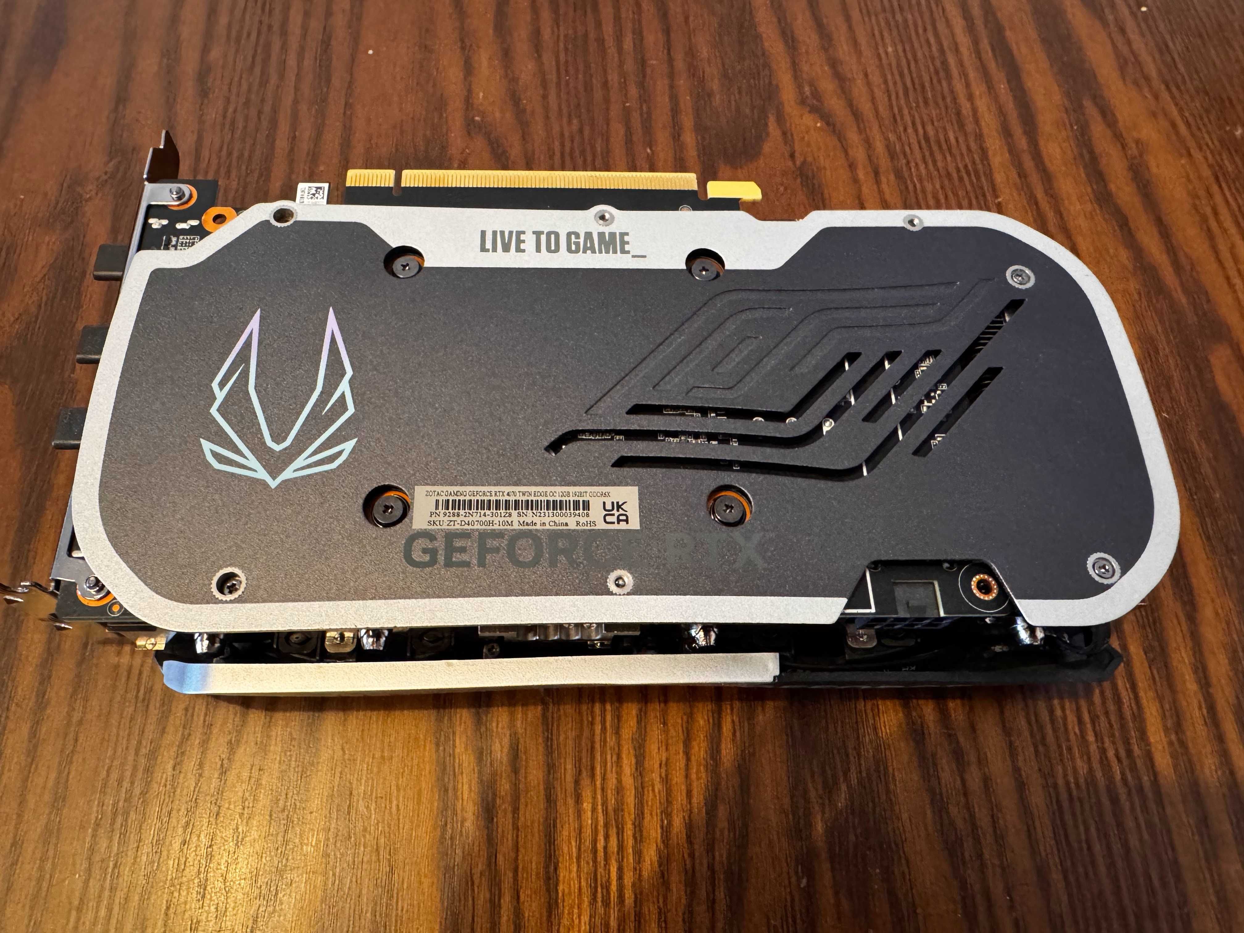 ZOTAC GAMING GeForce RTX 4070 Twin Edge OC GDDR6