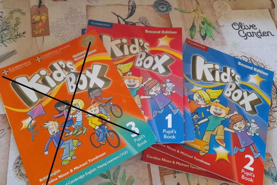 Kid's Box 1 e 2, em bom estado - inclui workbook