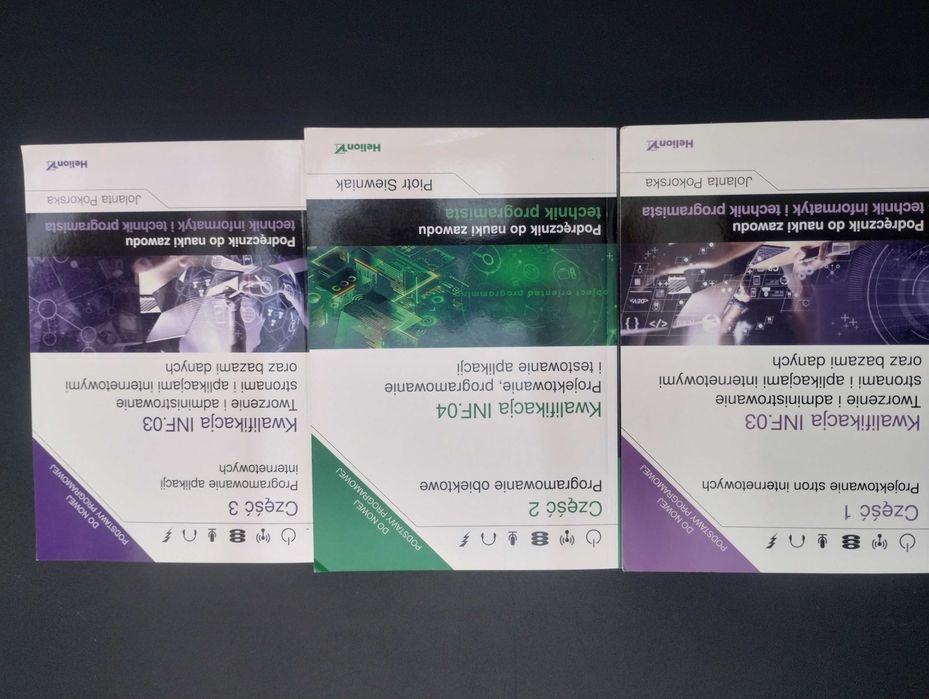 Projektowanie stron , Programowanie obiektowe, Programowanie apl.