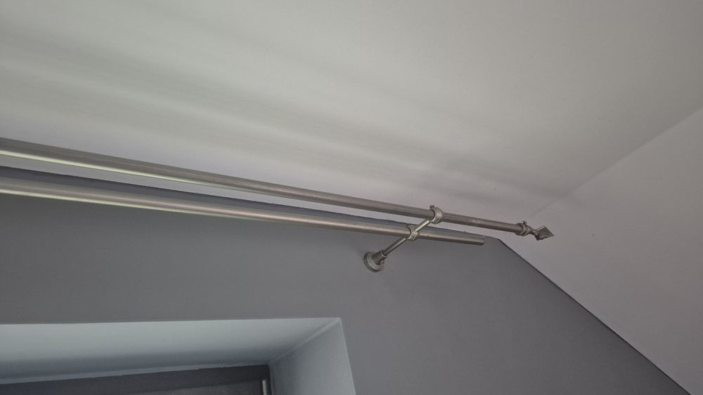 Karnisz do firan i zasłon