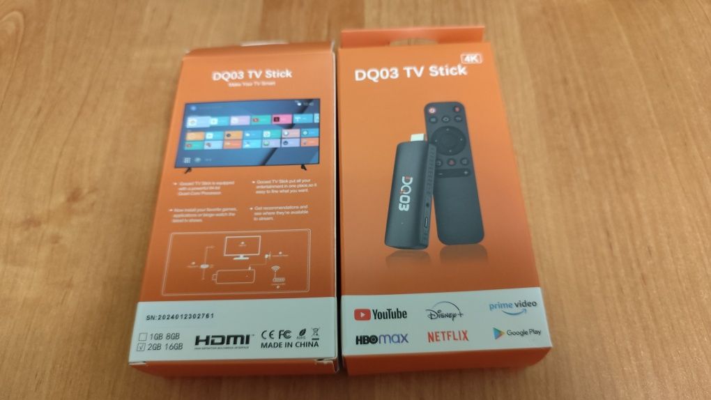 Смарт тв приставка, TV stick Android .