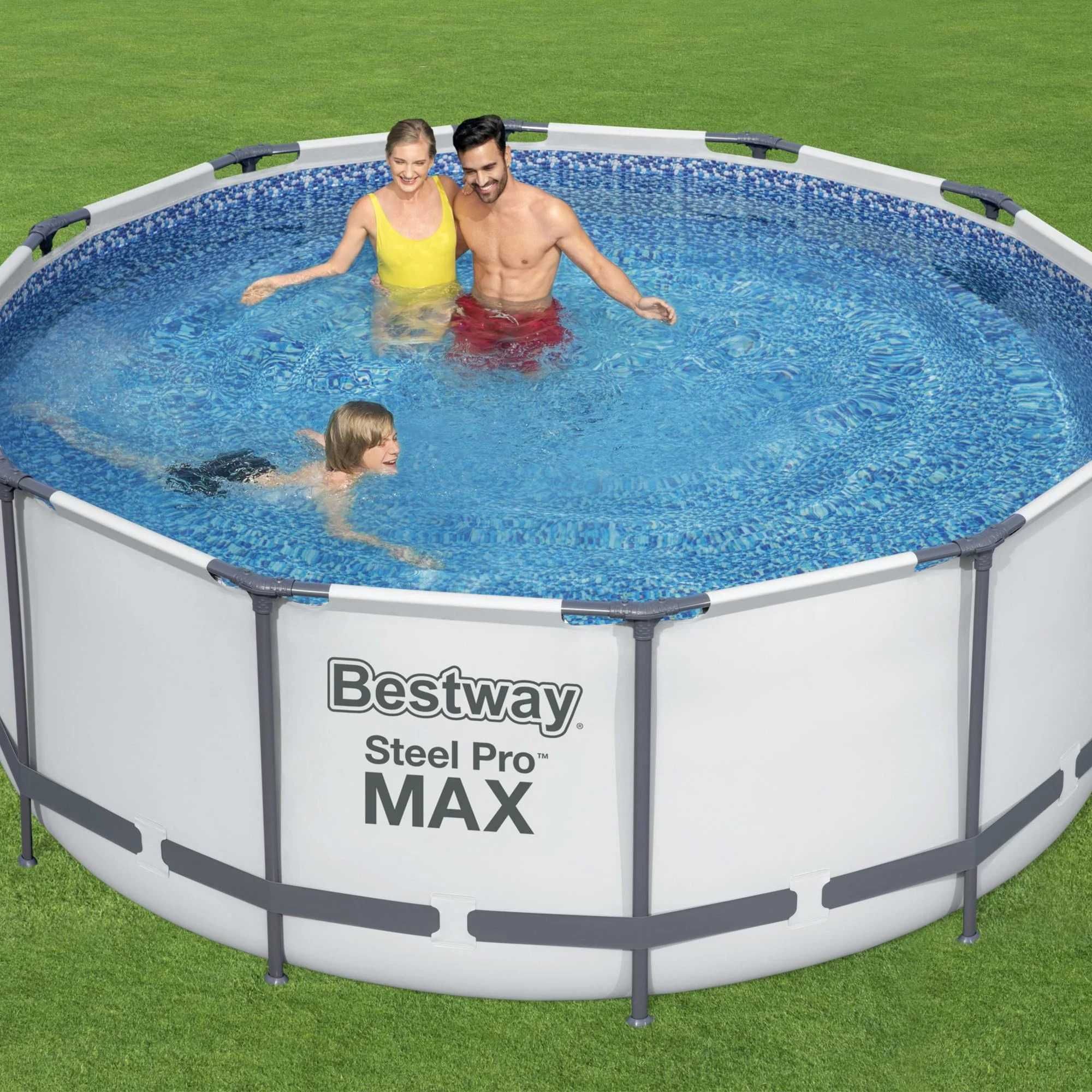 Piscina Desmontável Bestway® Steel Pro MAX™ de 3,66 m x 1,22 m