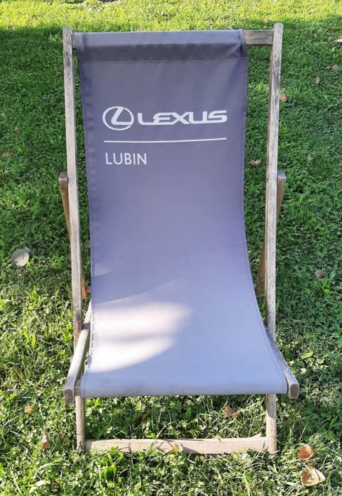 Leżaki drewniane z 3-stopniową regulacją