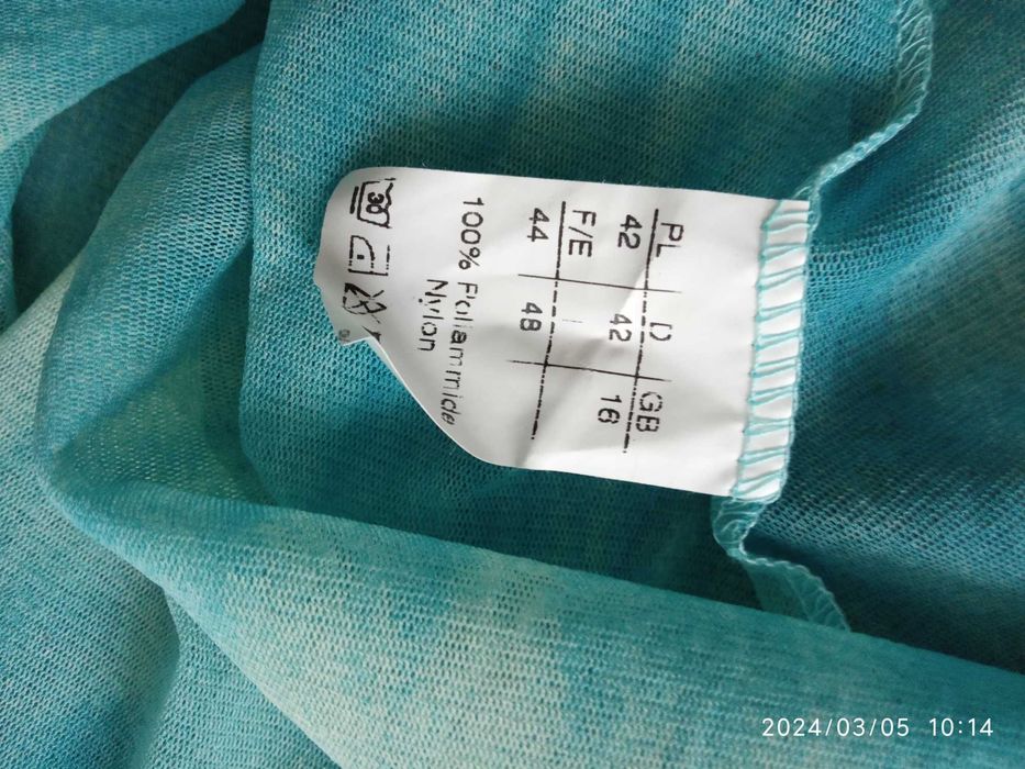 asymetryczna tunika - rozm.38/40