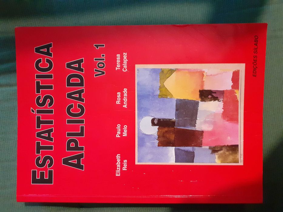 Estatística Aplicada Vol.  1 e Livro de exercícios