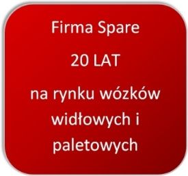 Wózek paletowy widłowy ocynkowany, paleciak. POLSKI Zakrem 1150mm