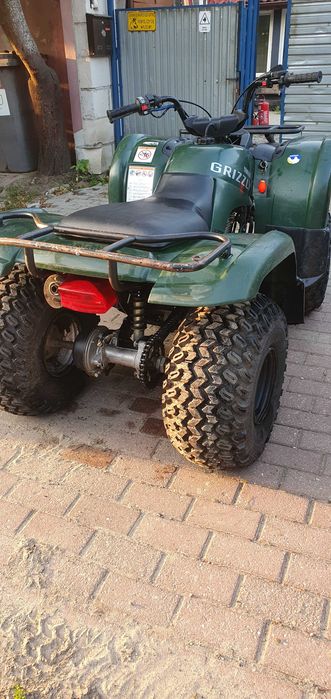 Yamaha YFM 125 Grizzly quad dla dziecka nie hina klad przeprawowy 110