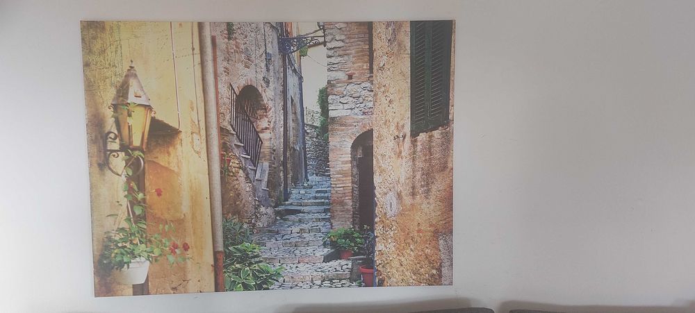 obraz na płótnie canvas _ włoska uliczka 1