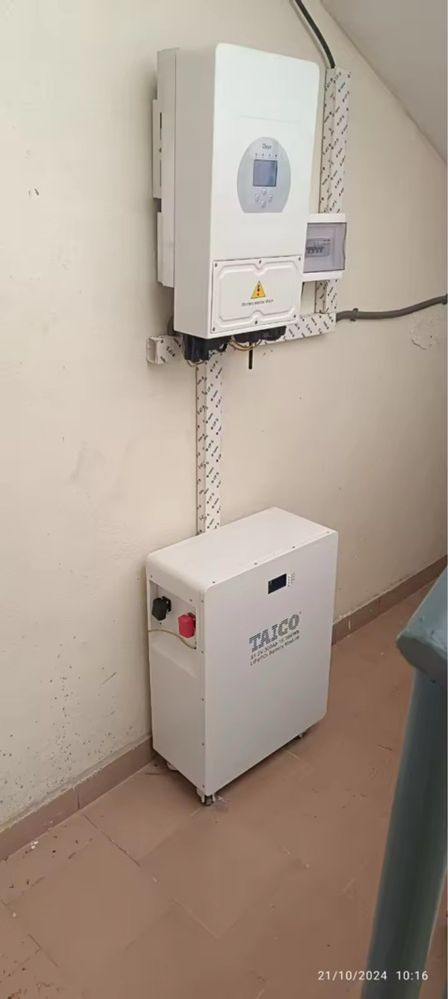 Bateria TAICO Solar 15kw (300ah) Lifepo4 | Novo