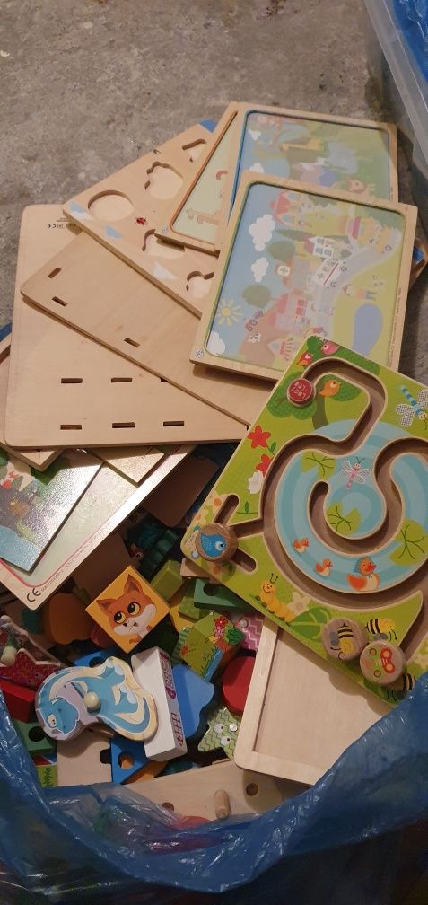 Zestaw zabawek od niemowlaka do prawie przedszkolaka