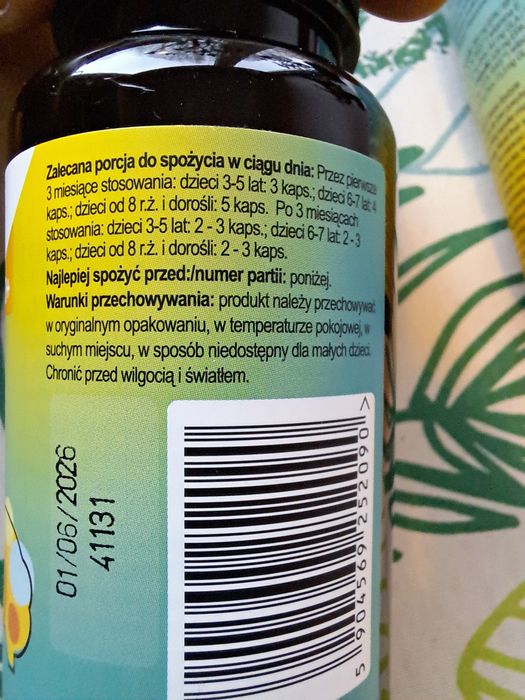 Brain Naturell x 120 kaps Omega 3 i 6