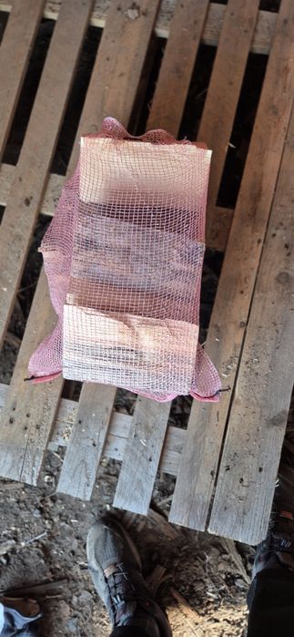 Sosna 25cm, Workowane Drewno do pieca, do palenia, na rozpałkę,