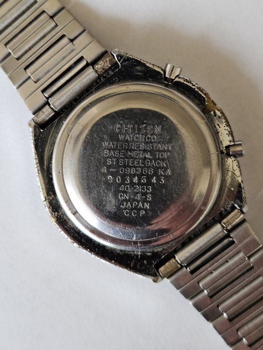 Vintage Citizen lcd 40-2133 Crystron LC