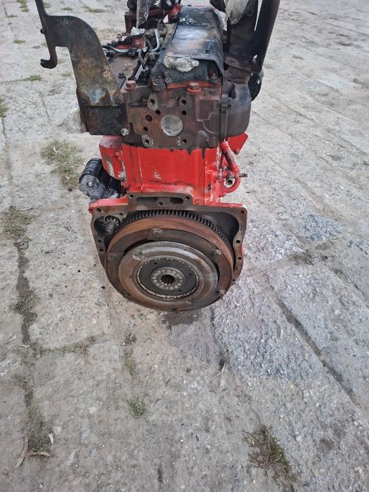 Silnik perkins 1104 RK 4cyl turbo części sprężarka klimatyzacji