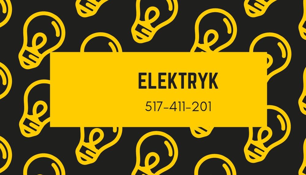Elektryk - Usługi