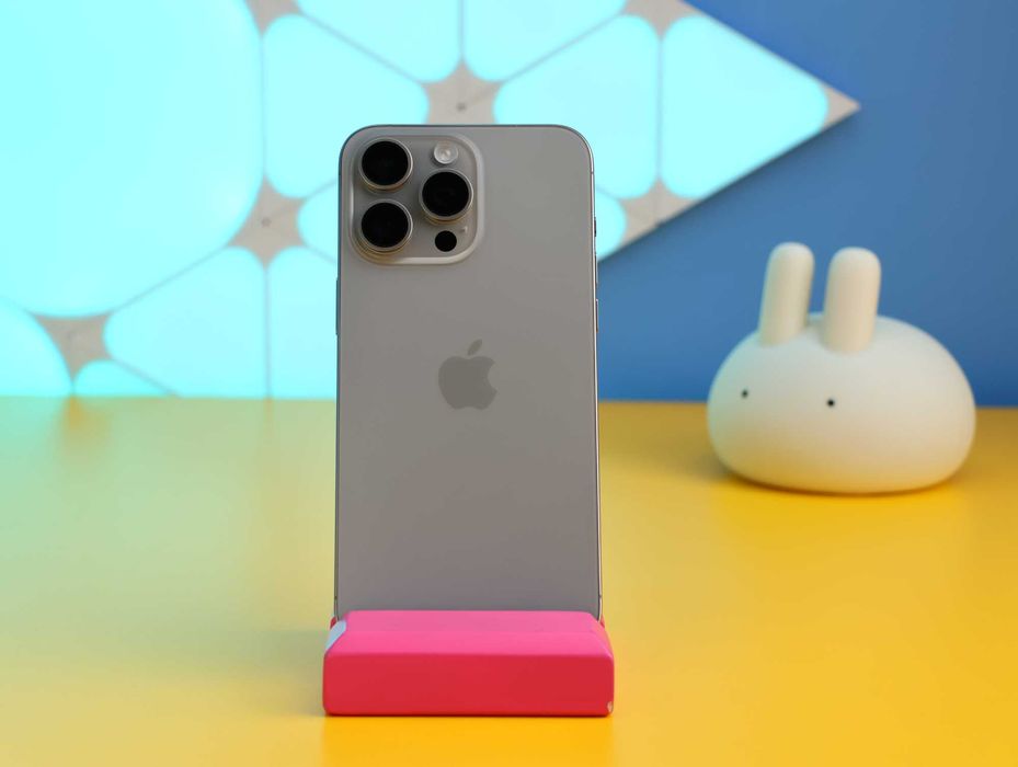 Смартфон Apple iPhone 15 Pro Max 256GB Natural(151724) Б/У З ГАРАНТІЄЮ