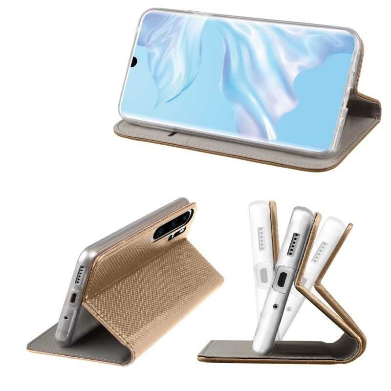 Etui Smart Magnet do Huawei P30 Pro + Szkło Hartowane