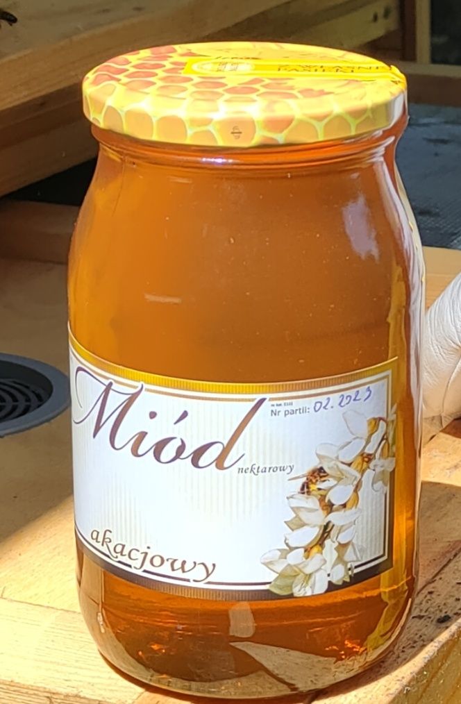 Miód wielokwiatowy, akacjowy,lipowy 0,9l